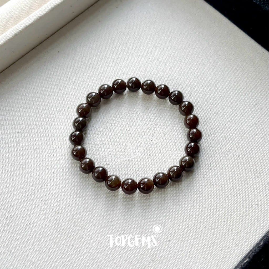 [HOẢ TỐC - TẶNG HỘP] Vòng Tay Chuỗi Ngọc Hoà Điền Tự Nhiên Nhập Môn Size 6mm - 12mm TOPGEMS
