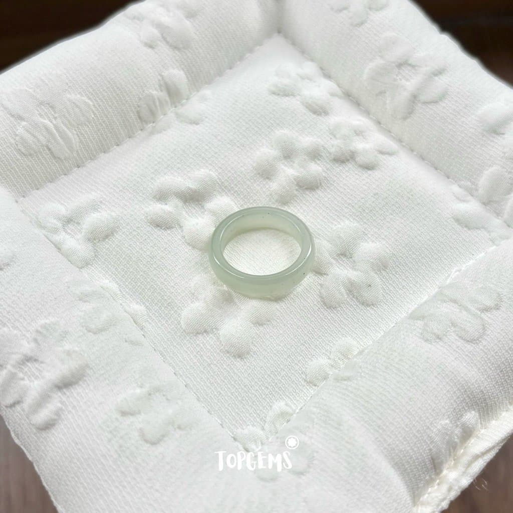 [TẶNG KÈM HỘP] Tổng Hợp Nhẫn Ngọc Hòa Điền Tự Nhiên Phong Thủy May Mắn - Chọn Mẫu Theo Mệnh & Sở Thích