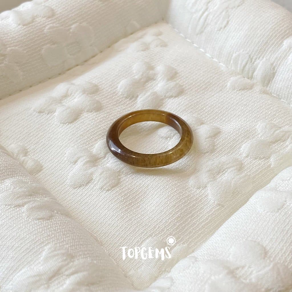 [TẶNG KÈM HỘP] Tổng Hợp Nhẫn Ngọc Hòa Điền Tự Nhiên Phong Thủy May Mắn - Chọn Mẫu Theo Mệnh & Sở Thích