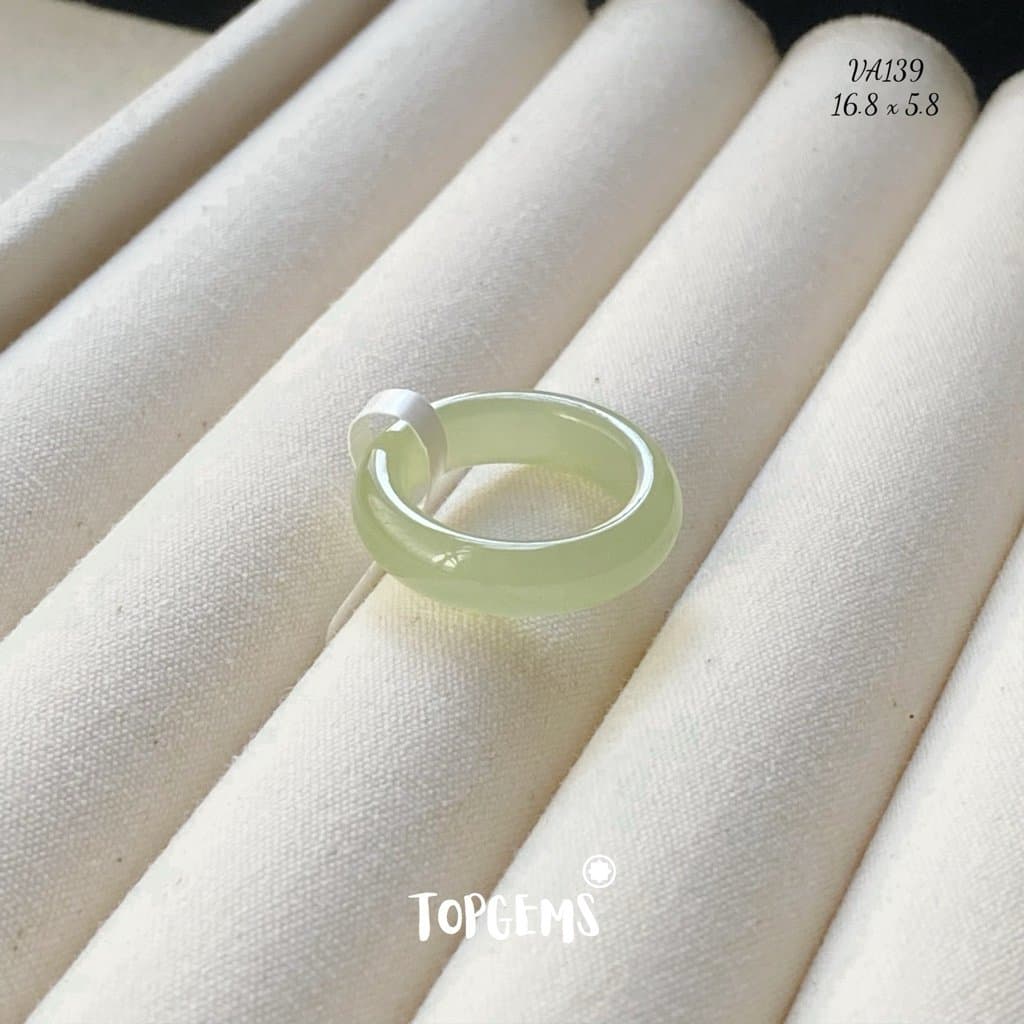 Tổng Hợp Nhẫn Ngọc Hòa Điền Tự Nhiên Phong Thủy May Mắn Dòng Cao Cấp - Chọn Mẫu Theo Mệnh & Sở Thích