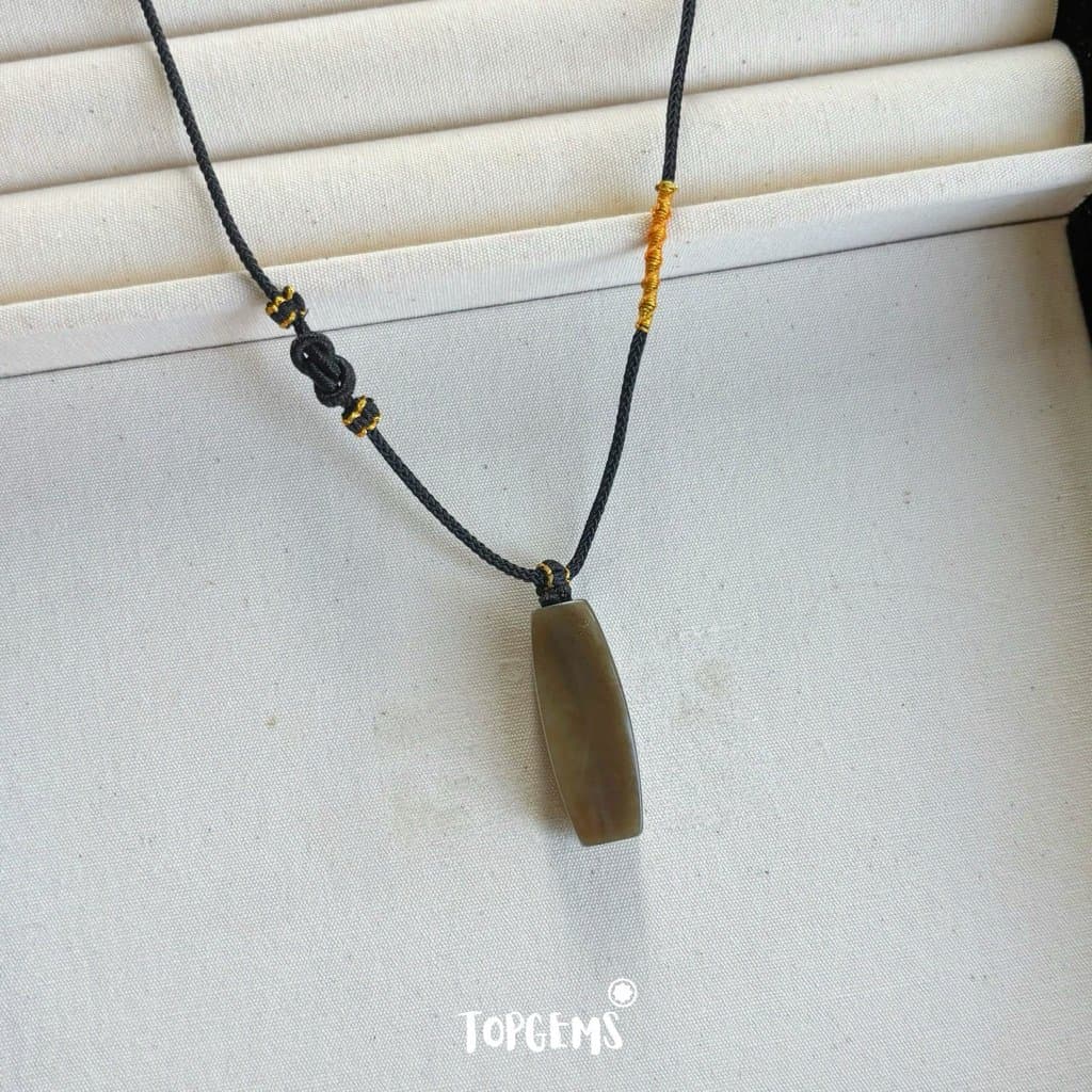 Tổng Hợp Vô Sự Bài Ngọc Hoà Điền Tự Nhiên Hàng Đẹp TOPGEMS Mặt Dây Chuyền Ngọc Hoà Điền Mặt Vòng Cổ Nam Nữ Đều Deo Được