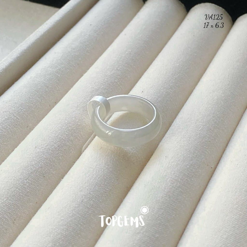 Tổng Hợp Nhẫn Ngọc Hòa Điền Tự Nhiên Phong Thủy May Mắn Dòng Cao Cấp - Chọn Mẫu Theo Mệnh & Sở Thích