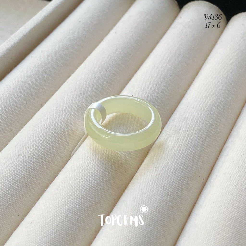 Tổng Hợp Nhẫn Ngọc Hòa Điền Tự Nhiên Phong Thủy May Mắn Dòng Cao Cấp - Chọn Mẫu Theo Mệnh & Sở Thích