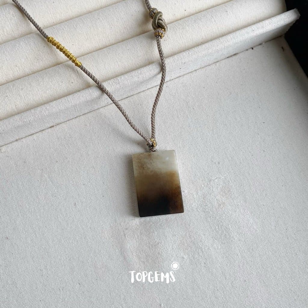 Tổng Hợp Vô Sự Bài Ngọc Hoà Điền Tự Nhiên Hàng Đẹp TOPGEMS Mặt Dây Chuyền Ngọc Hoà Điền Mặt Vòng Cổ Nam Nữ Đều Deo Được