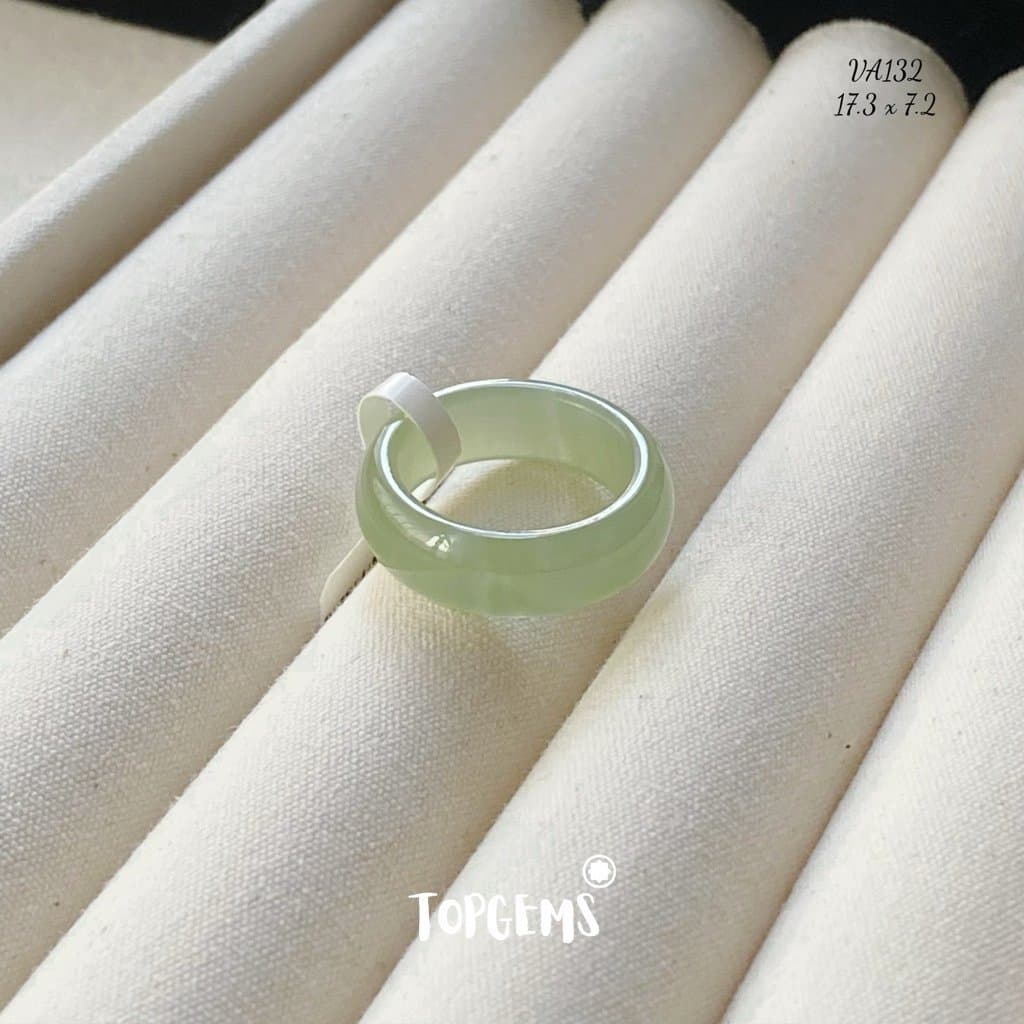 Tổng Hợp Nhẫn Ngọc Hòa Điền Tự Nhiên Phong Thủy May Mắn Dòng Cao Cấp - Chọn Mẫu Theo Mệnh & Sở Thích