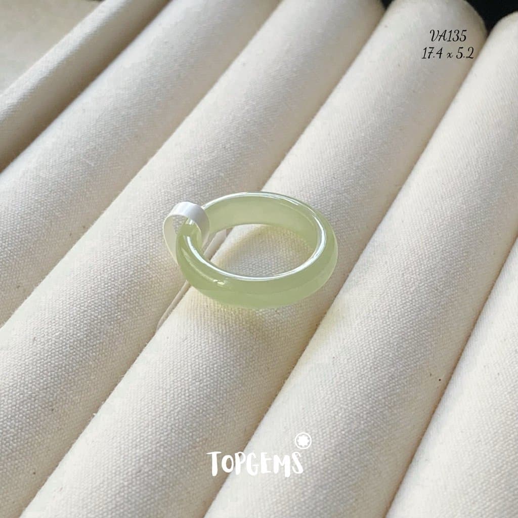 Tổng Hợp Nhẫn Ngọc Hòa Điền Tự Nhiên Phong Thủy May Mắn Dòng Cao Cấp - Chọn Mẫu Theo Mệnh & Sở Thích